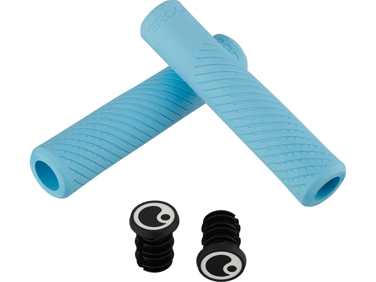 Ergon GXR Team Lenkergriffe, Laser blue, 132mm
