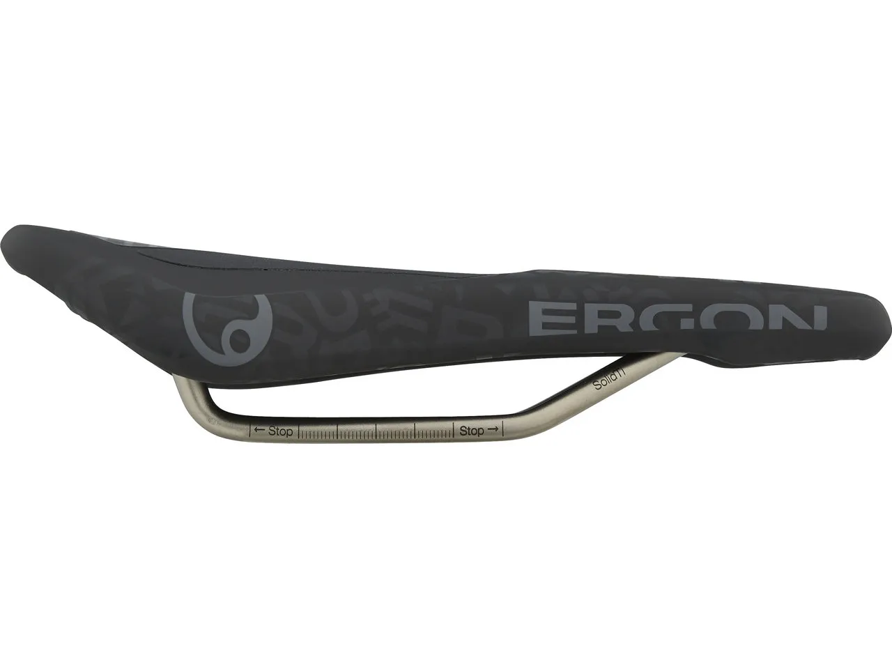 Ergon SM Downhill Pro Titanium Sattel, Black, One Size