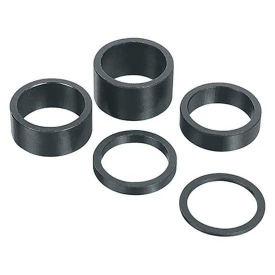 Ergotec 38.1 Mm Headset-distans 10 Enheter, Black, 2mm