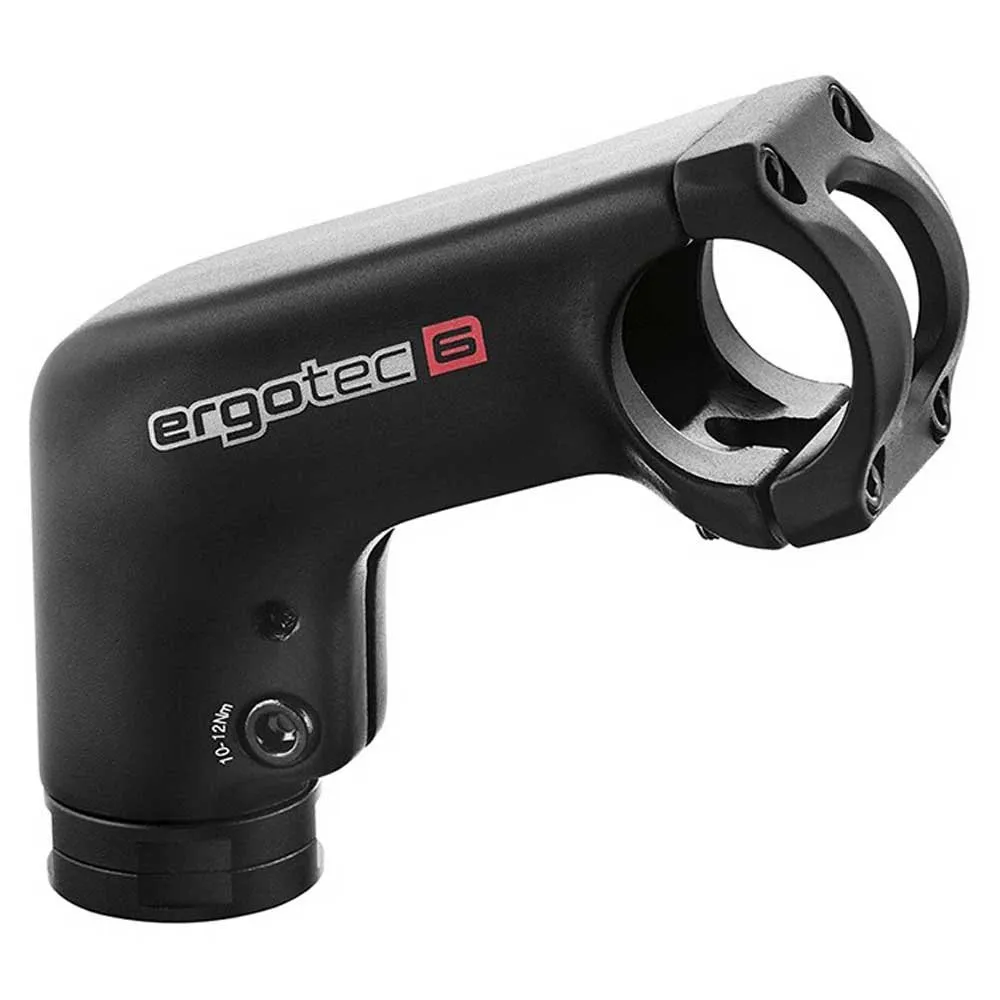 Ergotec Barracuda I 31.8 Mm Cykelstyrstam, Black, 90mm, 20º