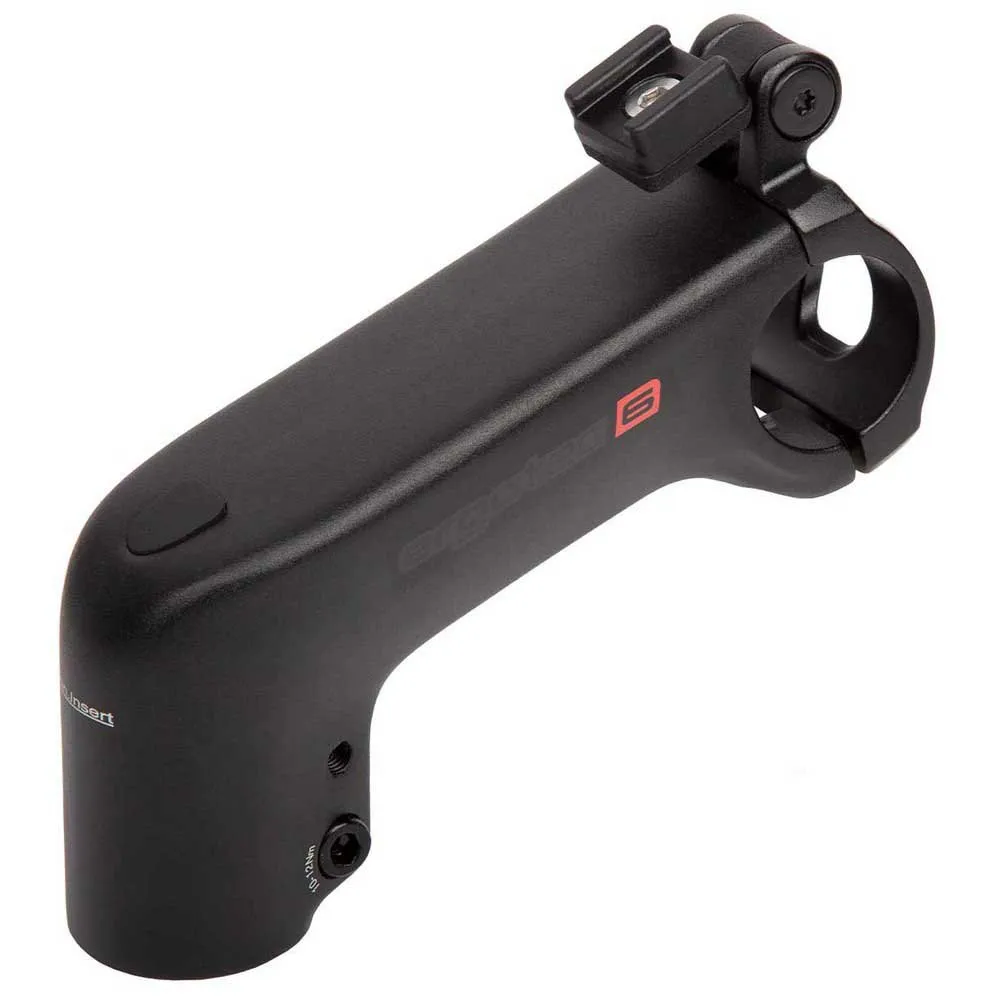 Ergotec Barracuda Sp-vario 28.6/31.8 Mm Cykelstyrstam, Black, 90mm, 20º