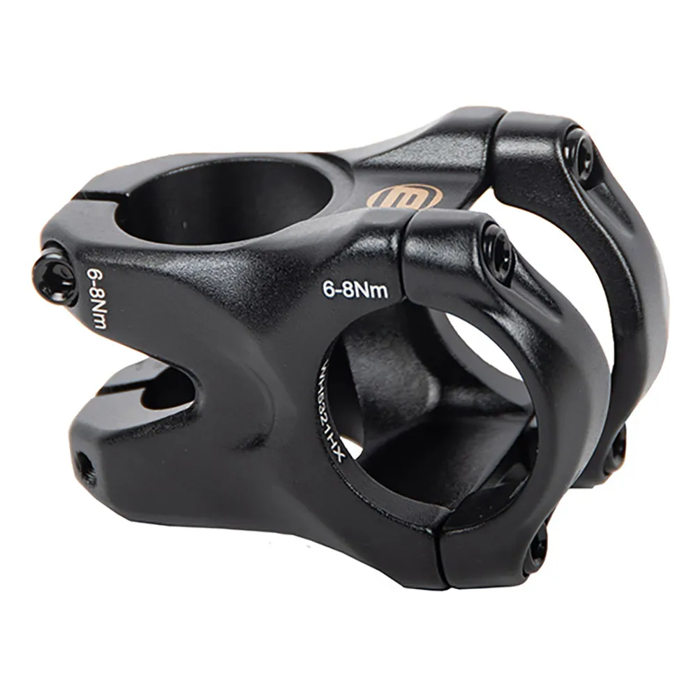 Ergotec Bass 6+ Gold Edition 1 1/8´´ 31.8 Mm Cykelstyrstam, Black / gold, 35mm, 0º
