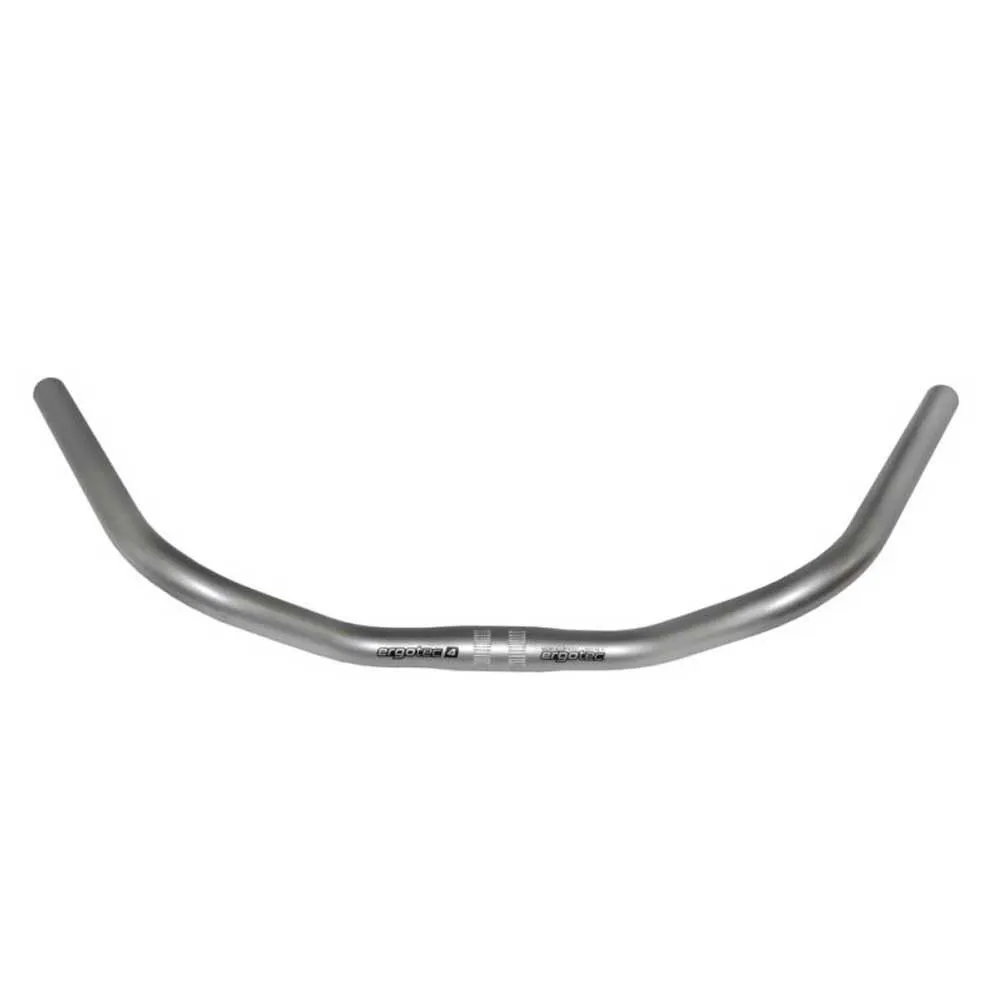 Ergotec Country 66 Mm 67º Grip 190 Mm Styre, Silver, 25.4mm, 590mm