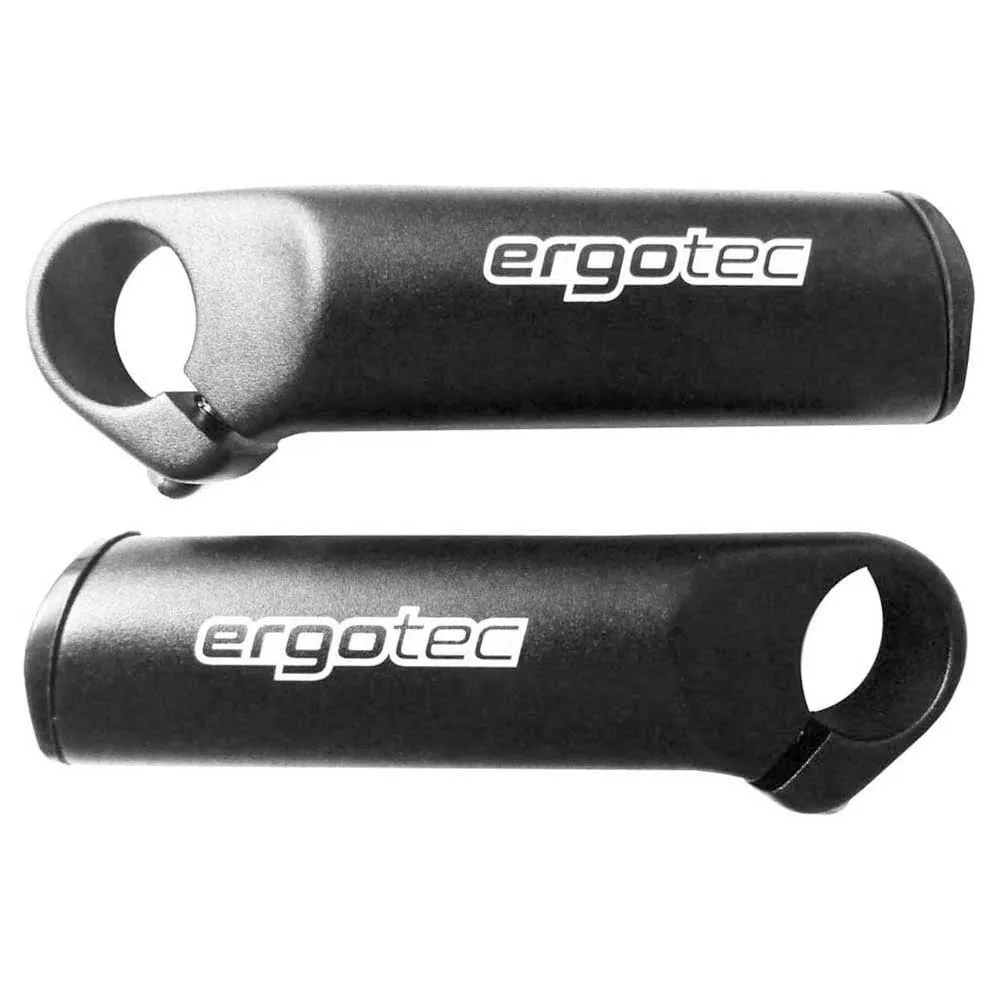 Ergotec Ergo S Styreändar, Black, One Size