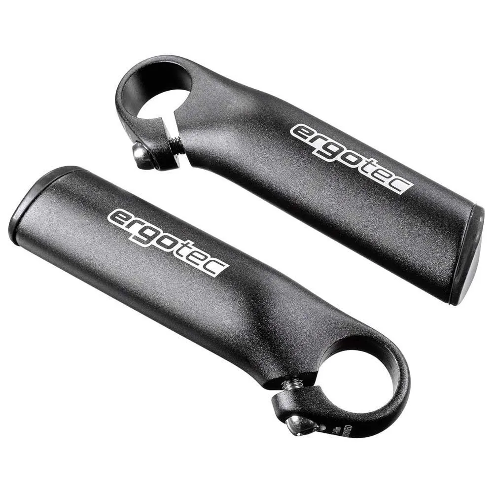 Ergotec Ergo S Styreändar, Black, One Size