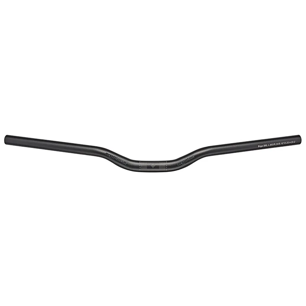 Ergotec Ergo Xl 30 Mm 14º Grip 200 Mm Styre, Matte black, 25.4mm, 630mm