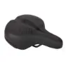 Ergotec Es Comfort L Soft Cykelsadel, Black, 206mm
