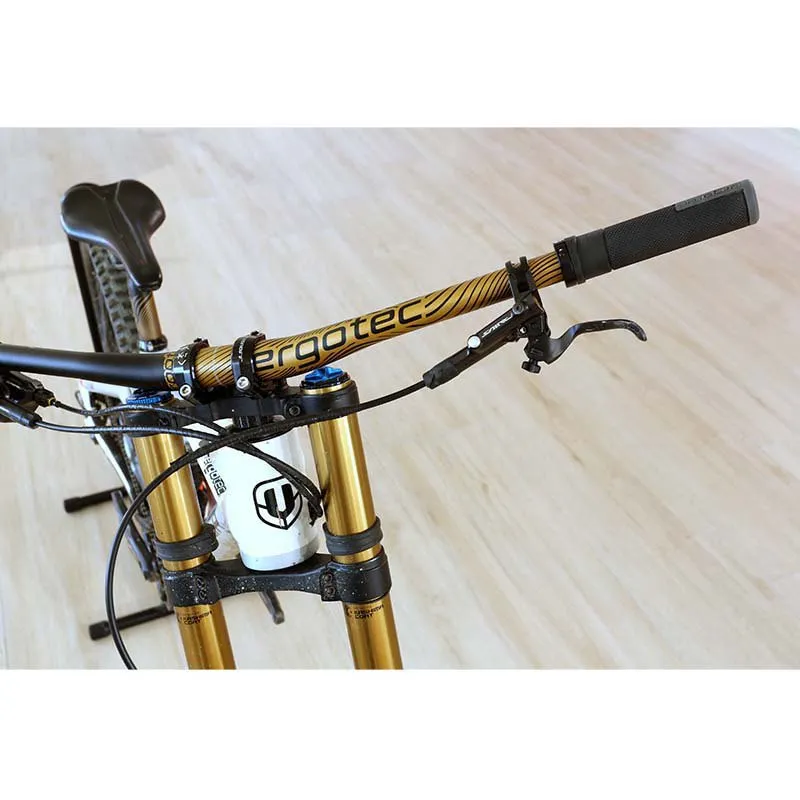 Ergotec Low Riser 15 Mm Styre, Black / gold, 31.8mm, 780mm