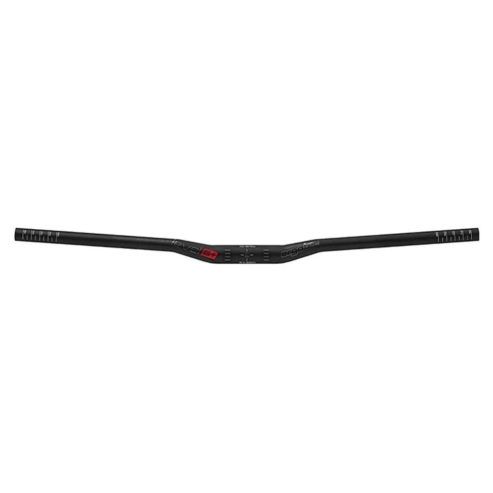 Ergotec Low Riser 6+ 12º/5º Styre, Black, 31.8mm, 780mm