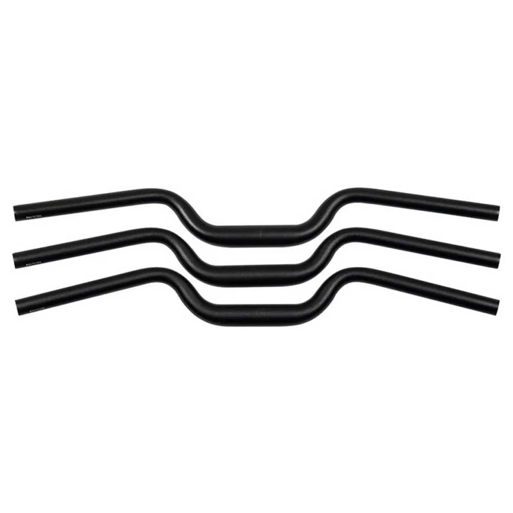 Ergotec M-bar 39 Mm 16º Grip 200 Mm Styre, Black, 31.8mm, 700mm