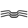 Ergotec M-bar 39 Mm 16º Grip 200 Mm Styre, Black, 31.8mm, 700mm