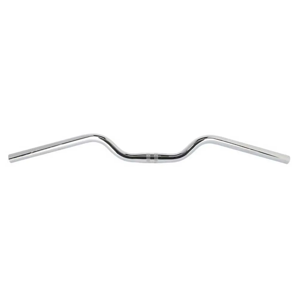 Ergotec M-bar M 39 Mm 16º Grip 190 Mm Styre, Chrome, 25.4mm, 700mm