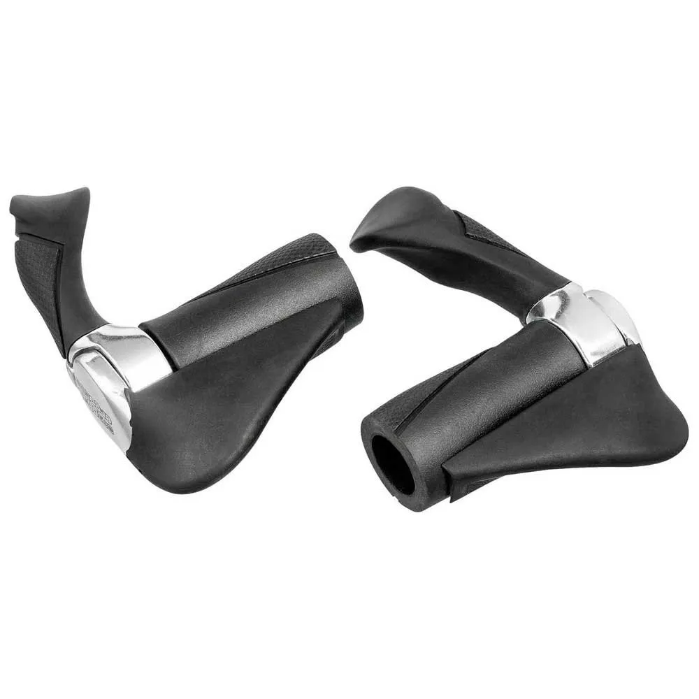 Ergotec Mf 2 Styrehandtag, Black / silver, 87/130mm