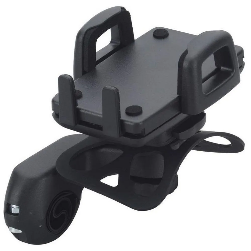 Ergotec Mobile Phone Holder For Handlebar Instalation Stöd, Black, One Size Ergotec Mobile Phone Holder For Handlebar Instalation Stöd, Black, One Size
