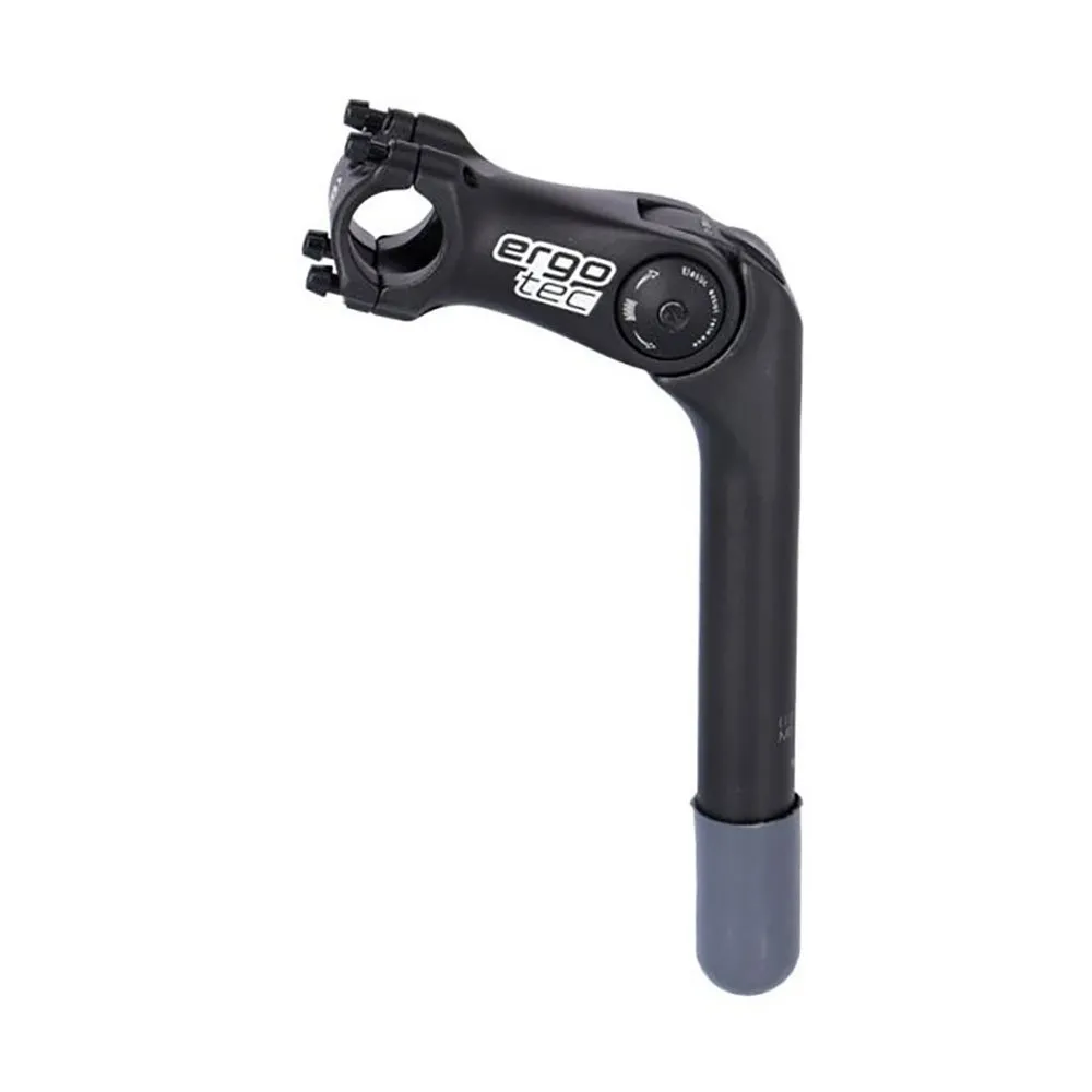 Ergotec Octopus 2 Sl 25.4/25.4 Mm 180 Mm Justerbar Stam, Black, 90mm, 0º/+50º