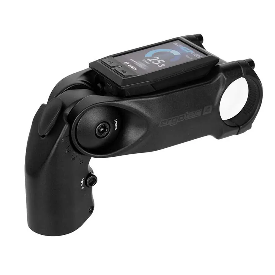 Ergotec Octopus Bk Ahead Cykelstyrstam, Black, 110mm, 0º/+60º
