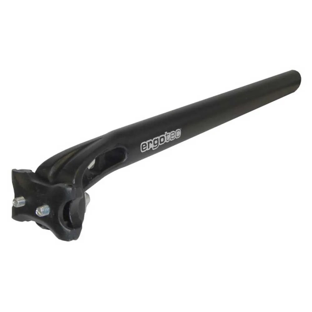 Ergotec Patent Hook Evolution Sadelstolpe, Black, 400mm, 27.2mm