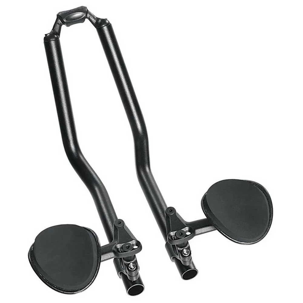 Ergotec Professional Aluminium Aerobars, Black, 31.8mm