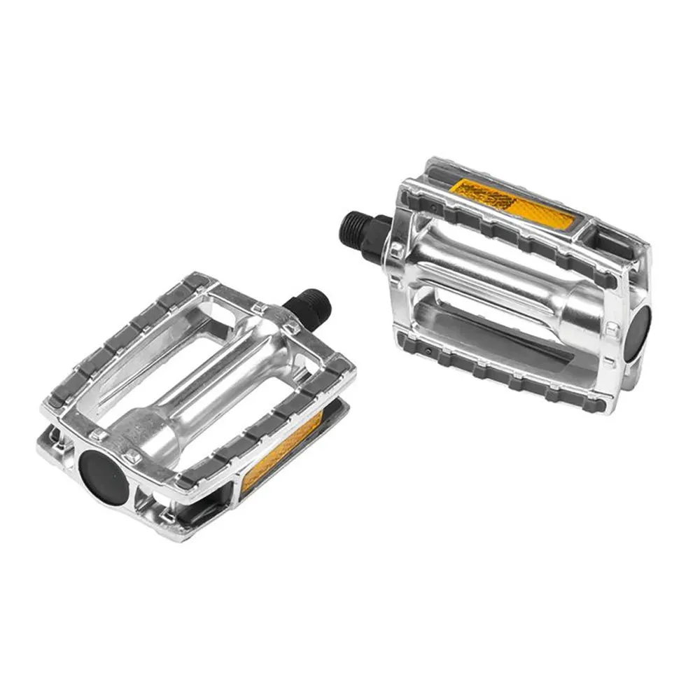 Ergotec Reflector Cykelpedaler, Silver, One Size Ergotec Reflector Cykelpedaler, Silver, One Size