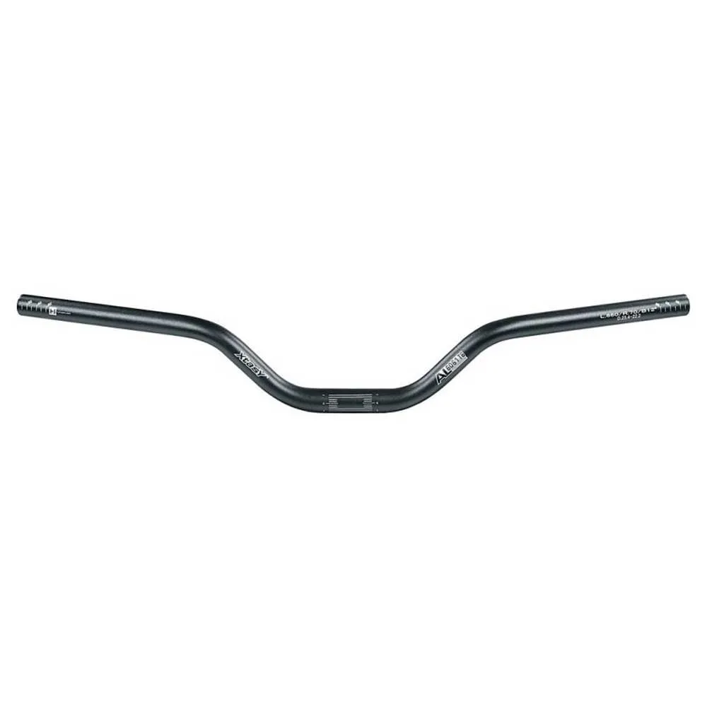 Ergotec Riser 70 Mm 12º Grip 175 Mm Styre, Matte black, 25.4mm, 700mm