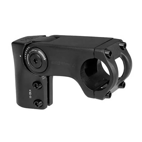 Ergotec Sepia Ahead 50 Xl Cykelstyrstam, Black, 60mm, 0º/+60º