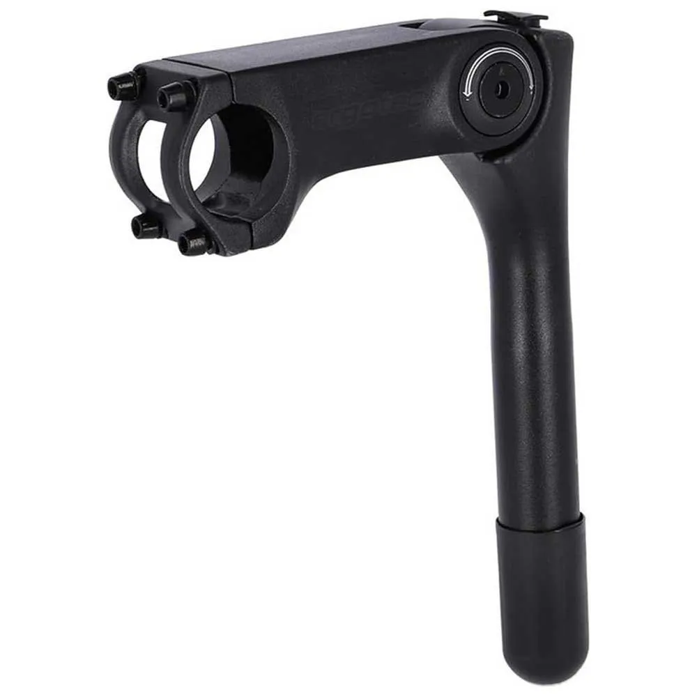 Ergotec Sepia Xl 25.4/31.8 Mm Cykelstyrstam, Black, 90mm, 0º/+60º