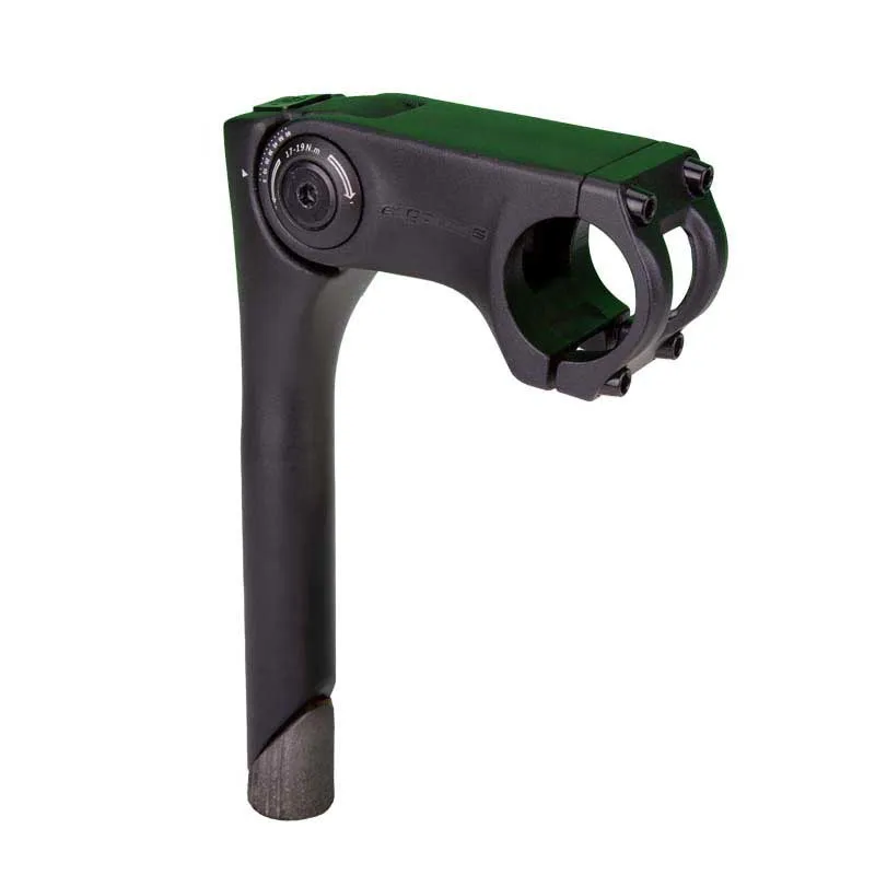 Ergotec Sepia Xl Cykelstyrstam, Black, 70mm, 0º/+60º