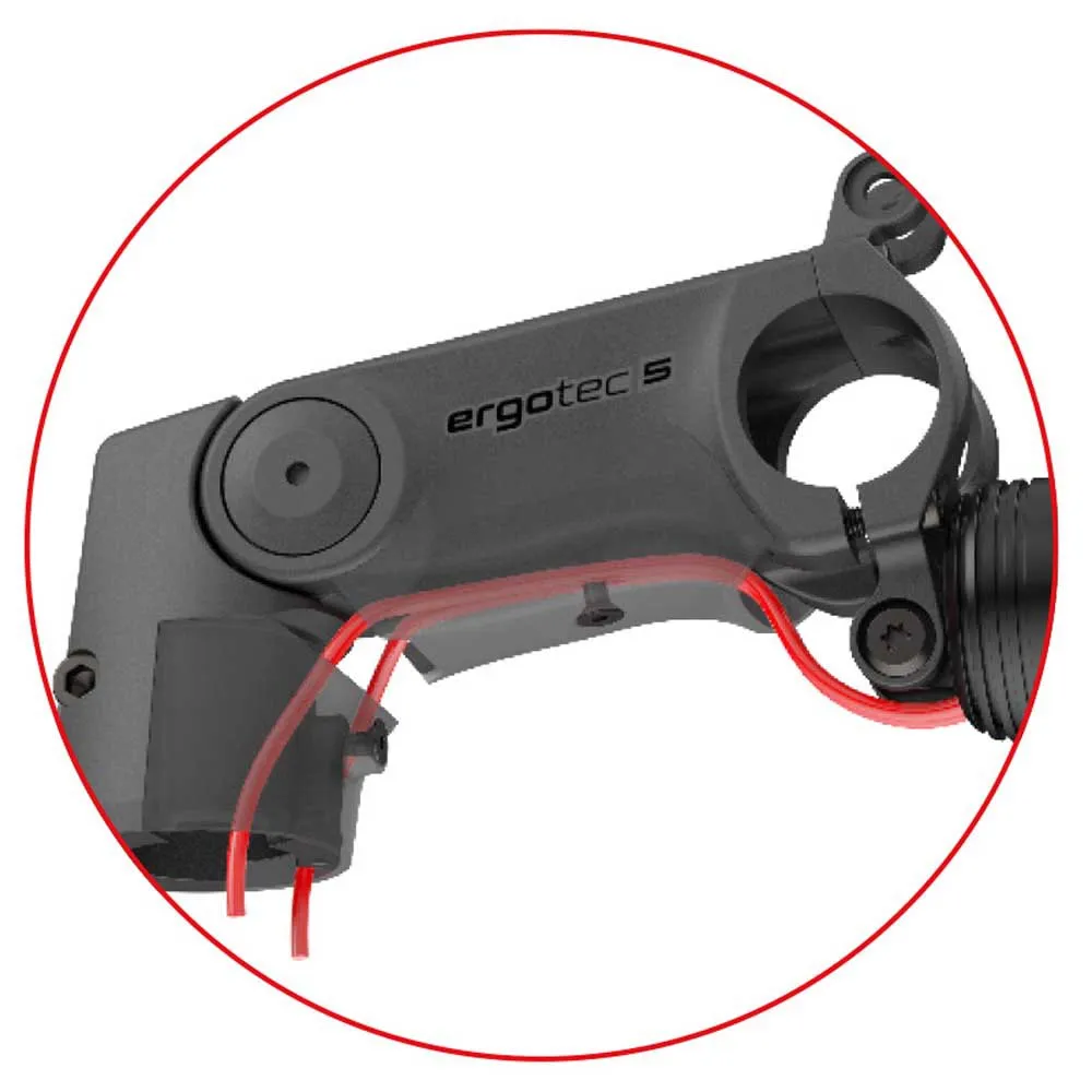 Ergotec Sepia Xl Fi 31.8 Mm Cykelstyrstam, Black, 90mm, 0º