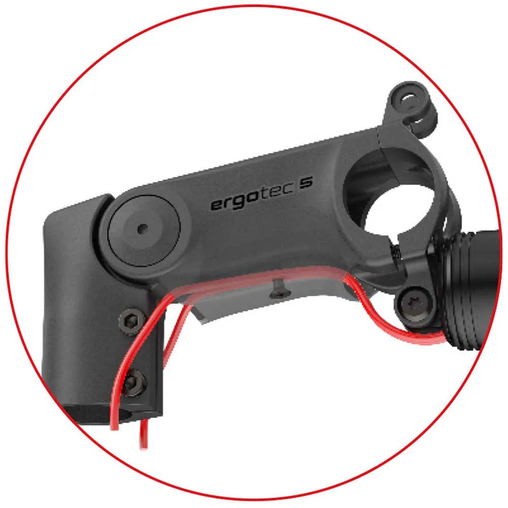 Ergotec Sepia Xl Si 31.8 Mm Cykelstyrstam, Black, 90mm, 0º