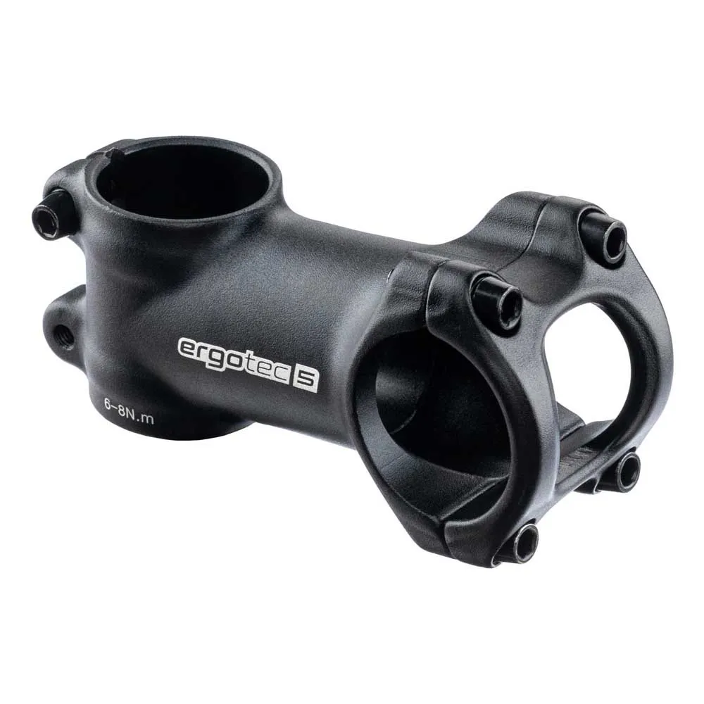 Ergotec Shark Cykelstyrstam, Black, 70mm, 7º