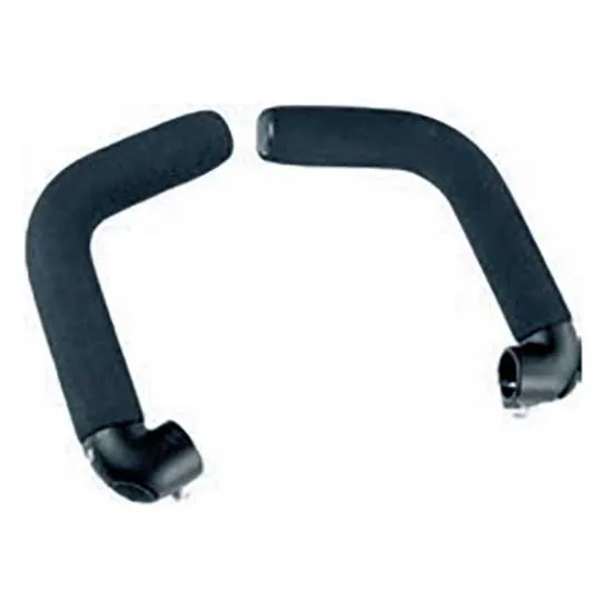 Ergotec Touring Styreändar, Black, One Size