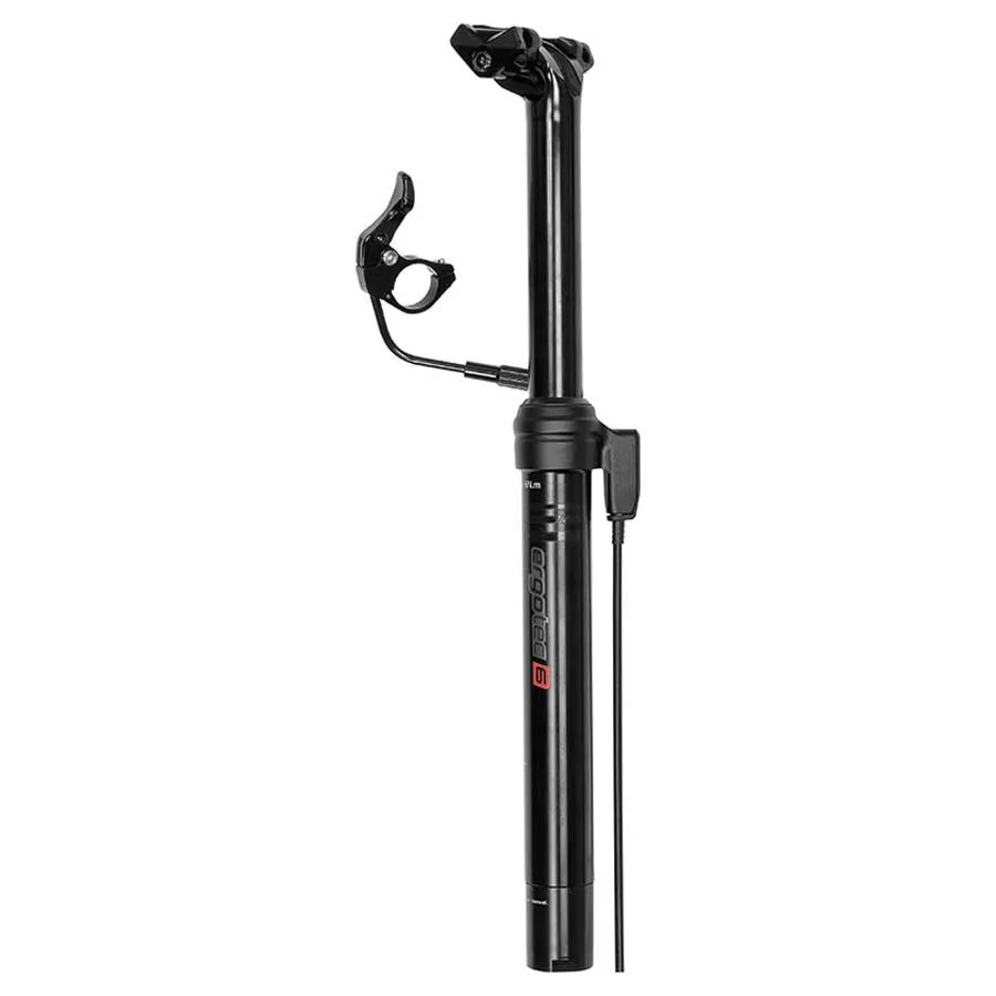 Ergotec Up & Down Rc 21 Mm Offset 105 Mm Dropperstolpe, Black, 295-400mm, 27.2mm