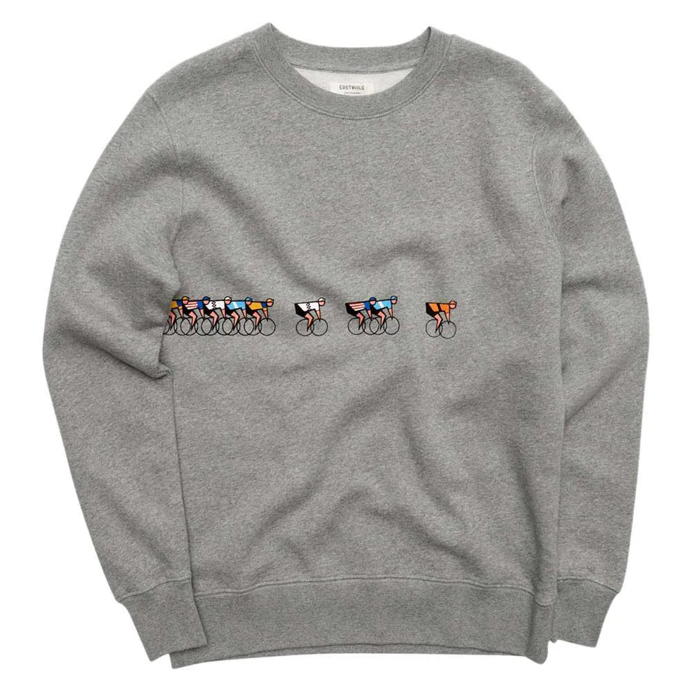 Erstwhile Tete De La Course 70s Tröja, Light grey, XL Erstwhile Tete De La Course 70s Tröja, Light grey, XL