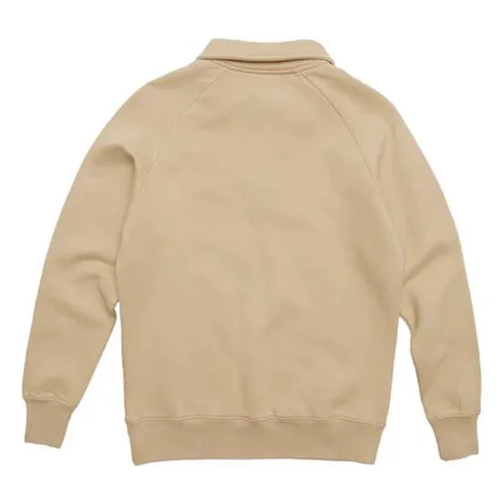 Erstwhile Waaier Halv Dragkedja Sweatshirt, Sand, S Erstwhile Waaier Halv Dragkedja Sweatshirt, Sand, S