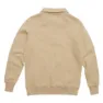 Erstwhile Waaier Halv Dragkedja Sweatshirt, Sand, S