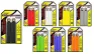 ESI Grips Chunky silikonhandtag flera färger, Blå/Grå/Grön/Gul/Vit/Orange/Röd/Svart