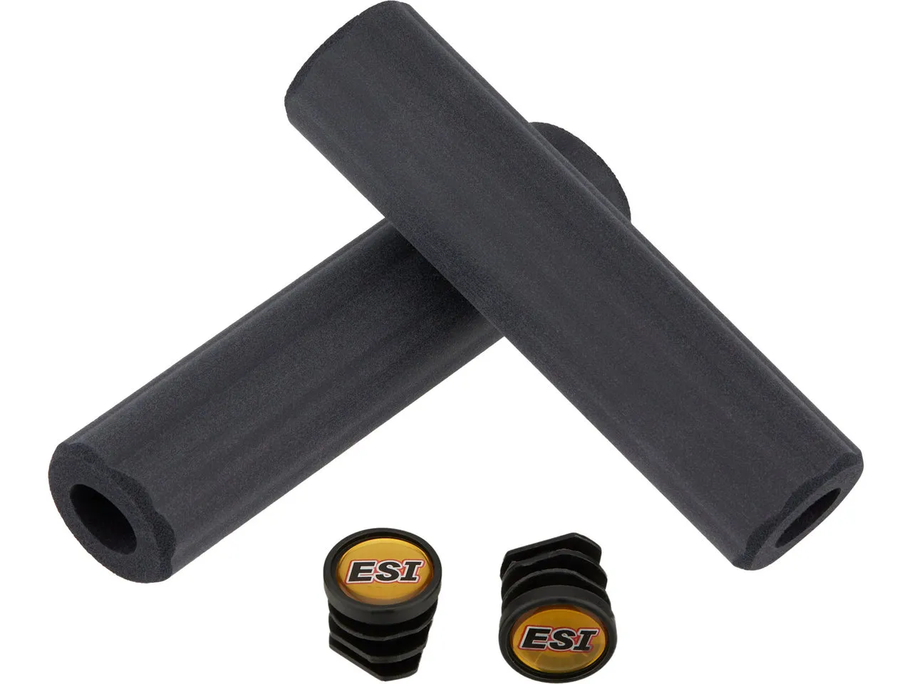 ESI Grips Fattys Silikon Lenkergriffe, Black, 130 / 130mm ESI Grips Fattys Silikon Lenkergriffe, Black, 130 / 130mm