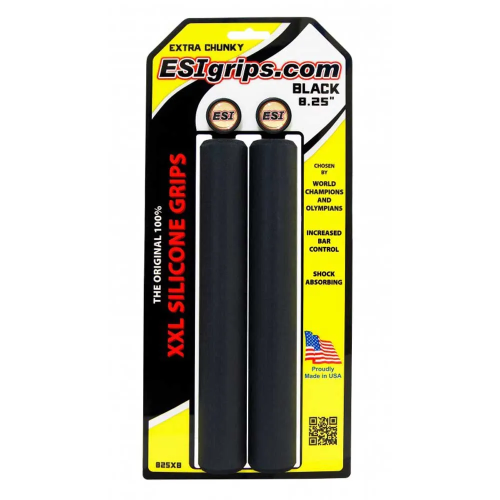 ESI Grips Xxl 8.25 Extra Chunky Styrehandtag, Black, One Size ESI Grips Xxl 8.25 Extra Chunky Styrehandtag, Black, One Size