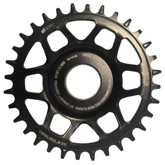 e*thirteen Helix Core Shimano Dm 21.5mm Offset Kedjehjul, Black, 32t