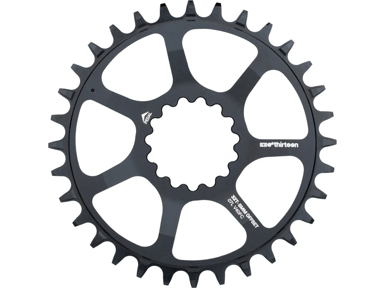 e*thirteen Kettenblatt Ultralight Guidering Direct Mount 1-fach