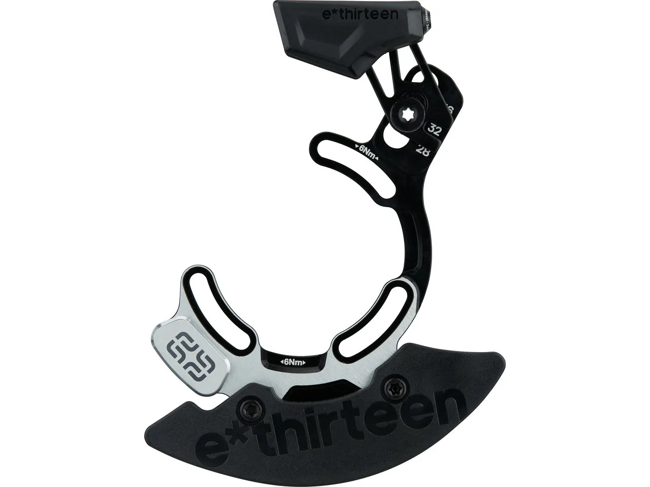 e*thirteen Vario Chainguide Enduro Kettenführung, Black, 30-36t