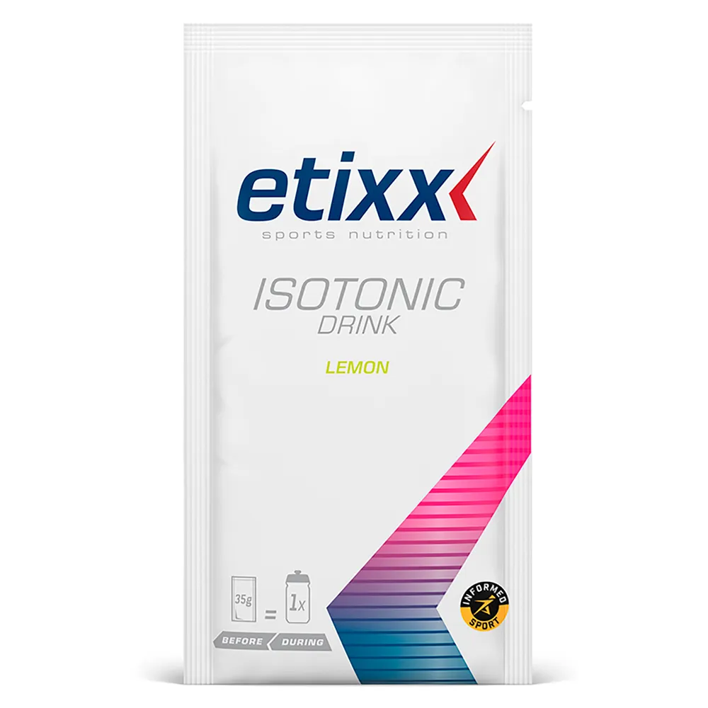 Etixx Isotonic Drink 8x35g Isotonisk Endosförpackning Citron, White, One Size