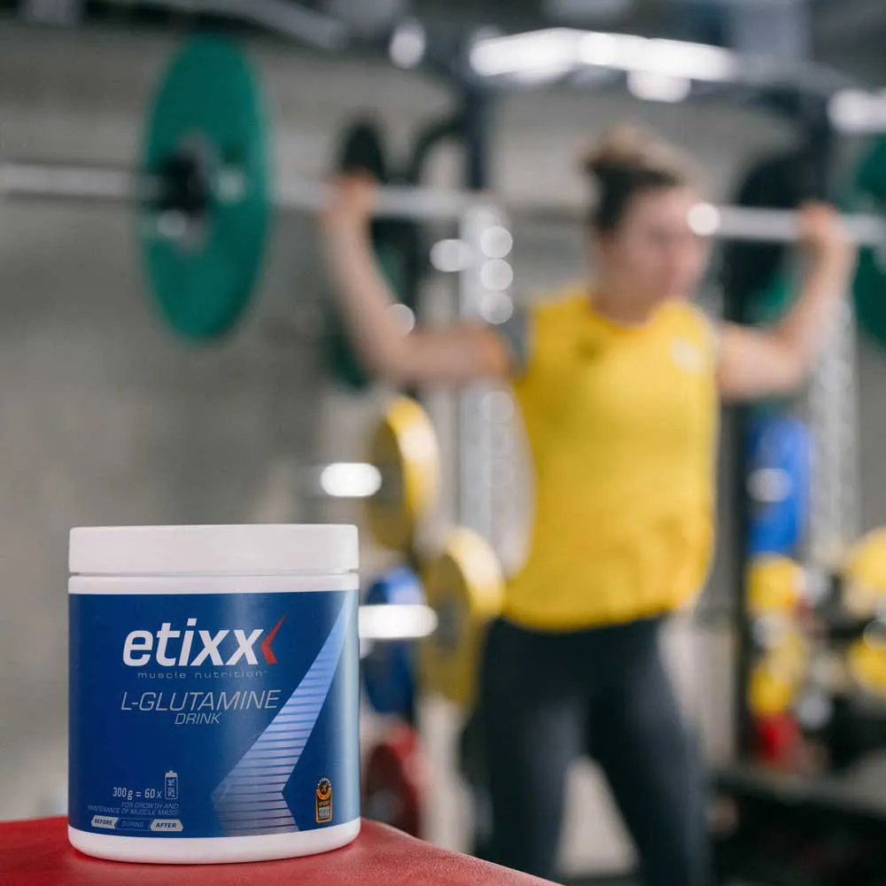 Etixx L-glutaminpulver 300g, Multicolor, One Size