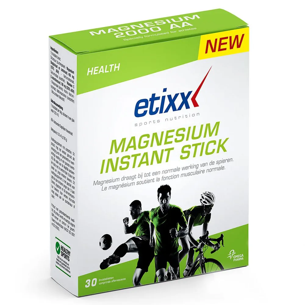 Etixx Magnesium Instant Tablettask Neutral Smak 30 Enheter, One size Etixx Magnesium Instant Tablettask Neutral Smak 30 Enheter, One size