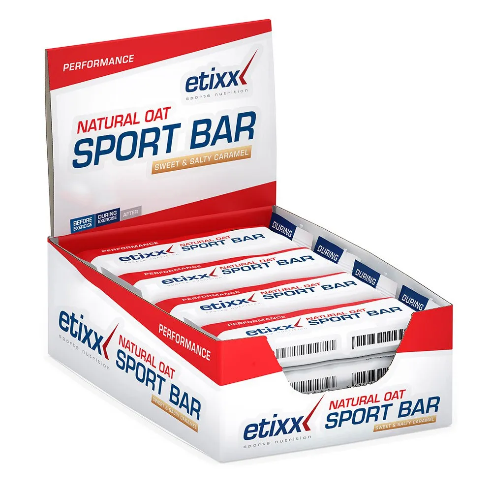 Etixx Natural Oat Energibar Låda Söt Och Salt Kola 12 Enheter, Multicolor, One Size Etixx Natural Oat Energibar Låda Söt Och Salt Kola 12 Enheter, Multicolor, One Size