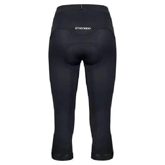 Etxeondo Koma Essentials 3/4 Cykelbyxor Utan Hängslen, Black
