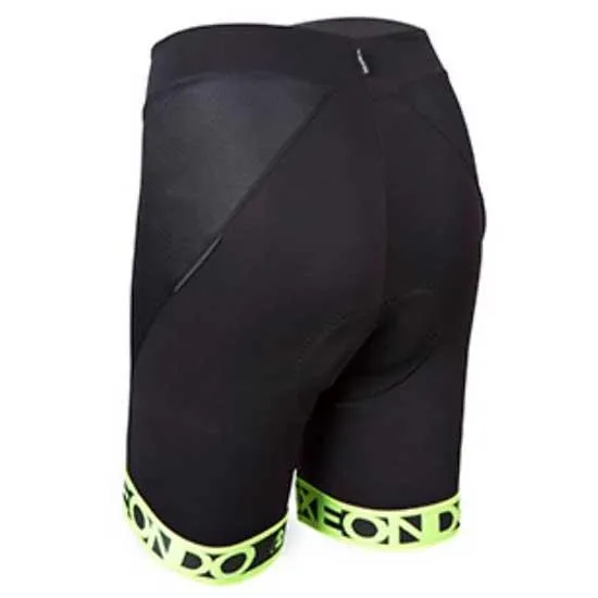 Etxeondo Olaia Cykelbyxor Utan Axelband, Black / fluor