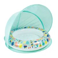 Eurekakids Uppblåsbar Babypool Med Parasoll-hej Sommar unisex