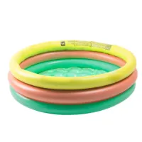 Eurekakids Uppblåsbar Pool För Barn Med 3 Ringar-hej Sommar unisex