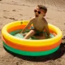Eurekakids Uppblåsbar Pool För Barn Med 3 Ringar-hej Sommar unisex, Multicolor, One Size